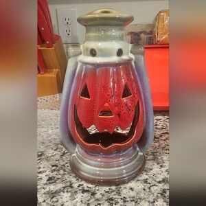Pumpkin Jack O Lantern Candle Tea Light Holder